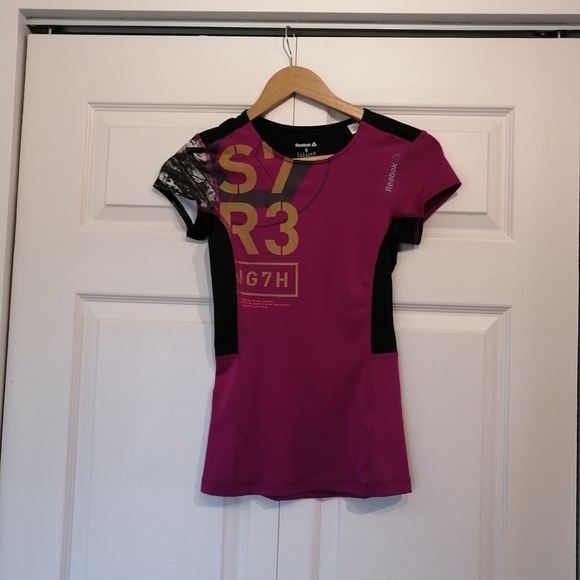 REEBOK CrossFit  "S7R3NG7H"  T-shirt   NWOT - Picture 3 of 10
